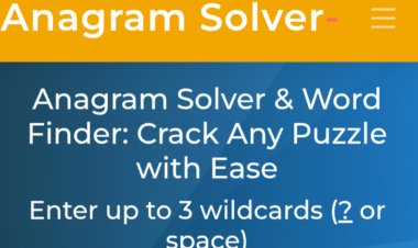 Anagram Solver: A Smart and Efficient Tool for Word Enthusiasts and Puzzle Solvers.